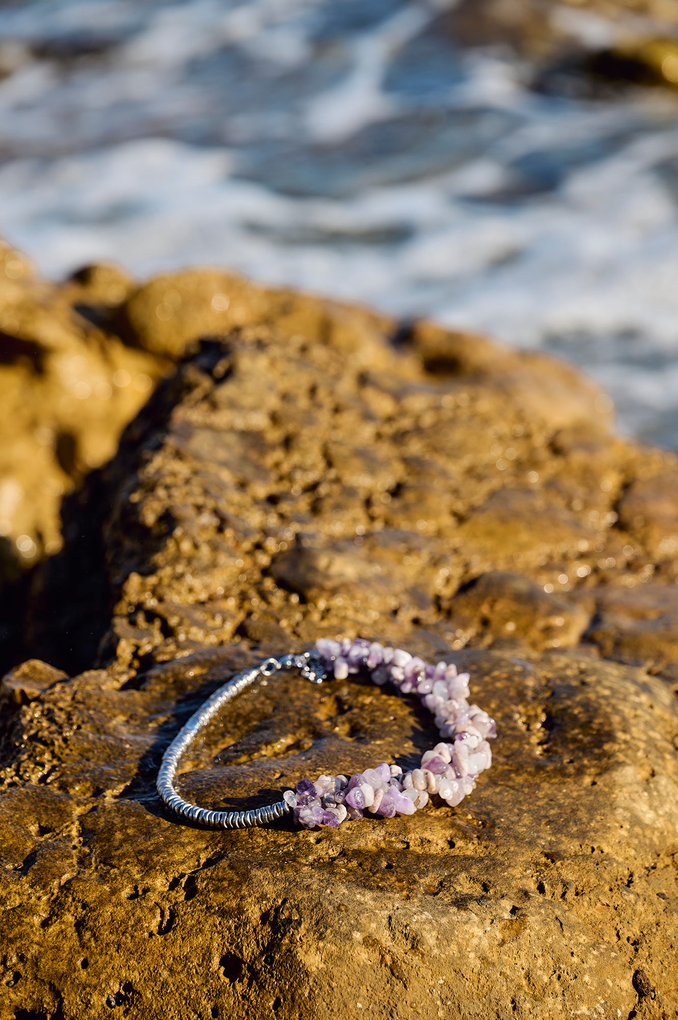 #14 Collier améthyste et argent